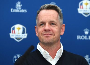 LUKE DONALD Photo by Ross Kinnaird/Getty Images/AFP