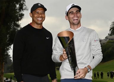 niemann-tiger-WOODS-trophy-GENESIS-invitational ©PGA Tour