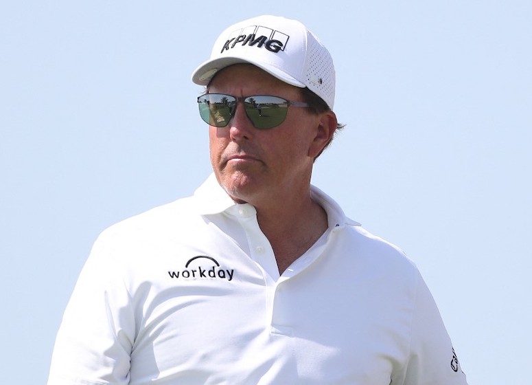 PHIL MICKELSON Oisin Keniry / GETTY IMAGES EUROPE / Getty Images via AFP