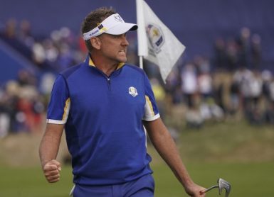 Ian Poulter Photo by Lionel BONAVENTURE / AFP