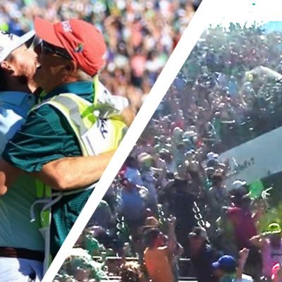 Incroyable ! Le public hystérique après le 10e trou en 1 au 16 de l'histoire du Phoenix Open !