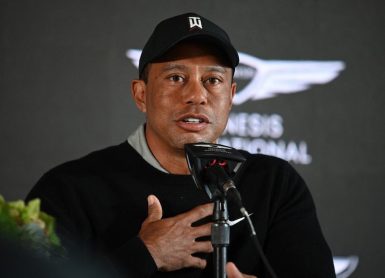 Tiger Woods Photo by Robyn Beck / AFP