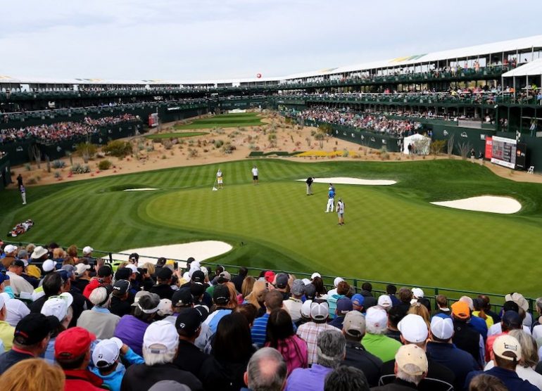 waste management phoenix open MADDIE MEYER / GETTY IMAGES NORTH AMERICA / GETTY IMAGES VIA AFP