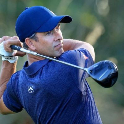 Adam Scott DAVID CANNON / David Cannon Collection / Getty Images via AFP