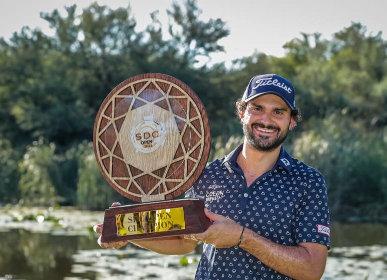 Clément Sordet, vainqueur en play-off à Limpopo