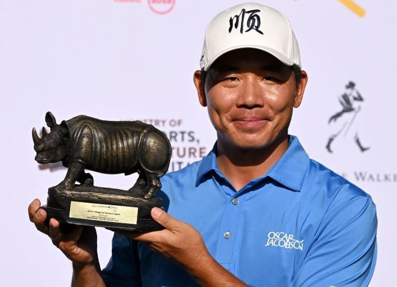 Quatrième victoire sur le Tour pour le Chinois Ashun Wu. Matthieu Pavon 6e