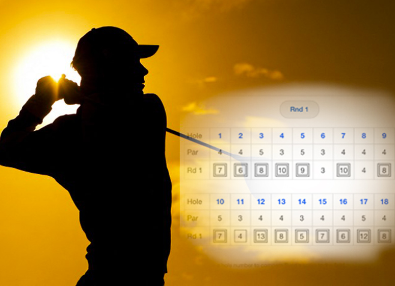 Un joueur rend une carte de 135 lors d'une épreuve de qualification du lundi sur le PGA Tour