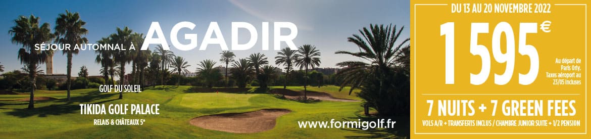 Formigolf d6 juin 2022 – Agadir – Bannière large