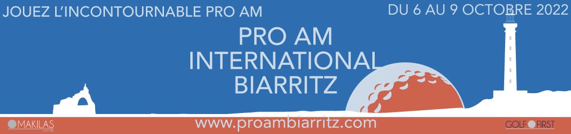 Golf First – D2- ProAm de Biarritz 2022 – Bannière large