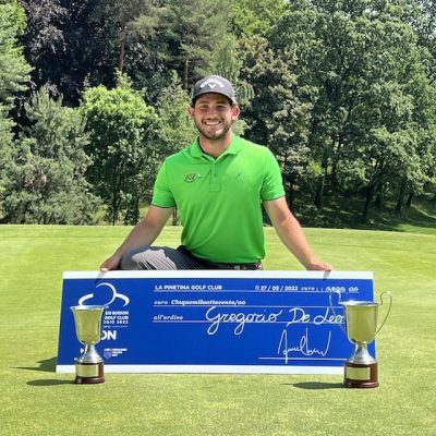 Il signe un 59 et remporte son premier tournoi sur l'Alps Tour