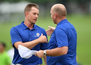 Thomas Bjorn Henrik Stenson Photo by STUART FRANKLIN / GETTY IMAGES ASIAPAC / Getty Images via AFP