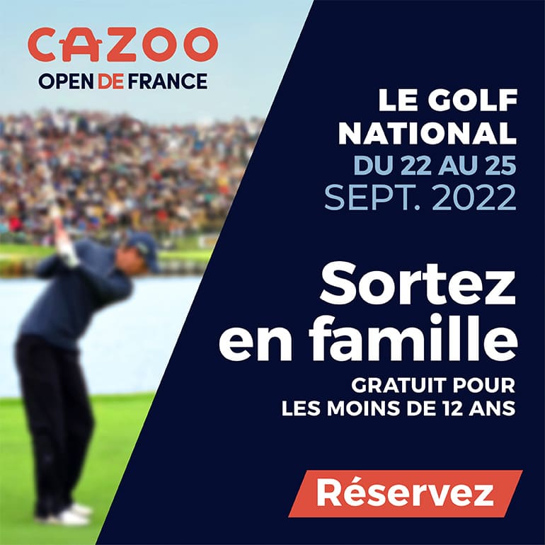 Cazoo d1 – 2022 – Open de France – ticket carré