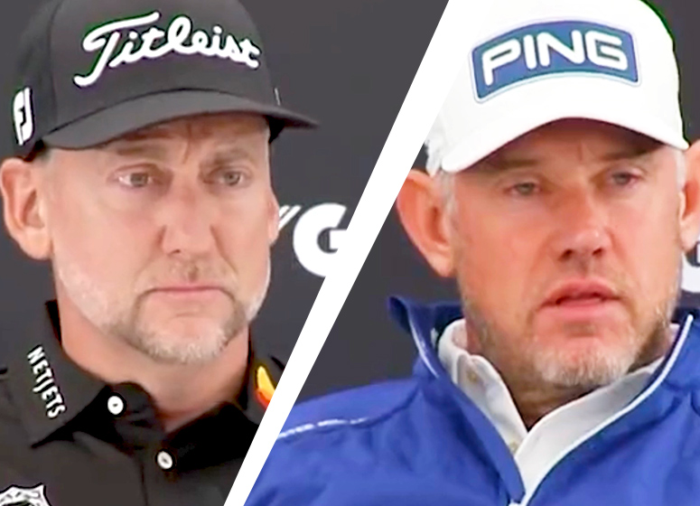 Lee Westwood et Ian Poulter très mal à l'aise à une question sur Vladimir Poutine !