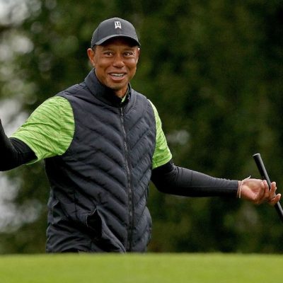 Tiger Woods Photo by Paul Faith / AFP