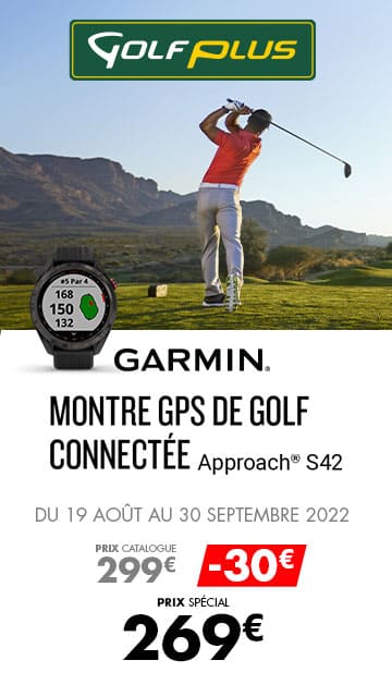 Golf Plus D23 2022 Offre Garmin – bannière verticale