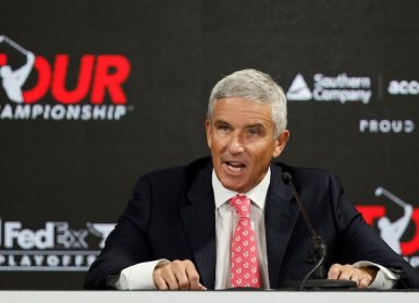 PGA Tour Commissioner Jay Monahan Cliff Hawkins/Getty Images/AFP
