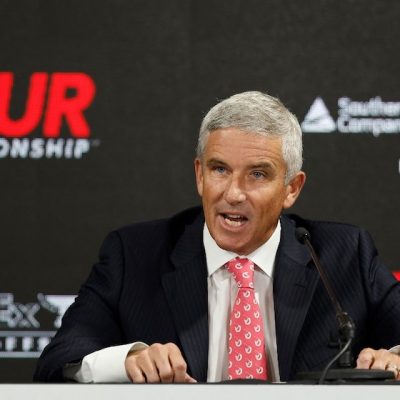 PGA Tour Commissioner Jay Monahan Cliff Hawkins/Getty Images/AFP