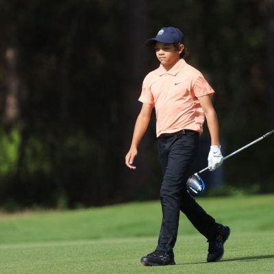 Charlie Woods Photo by SAM GREENWOOD / GETTY IMAGES NORTH AMERICA / Getty Images via AFP