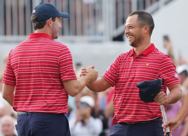 Patrick Cantlay Xander Schauffele Stacy Revere/Getty Images/AFP