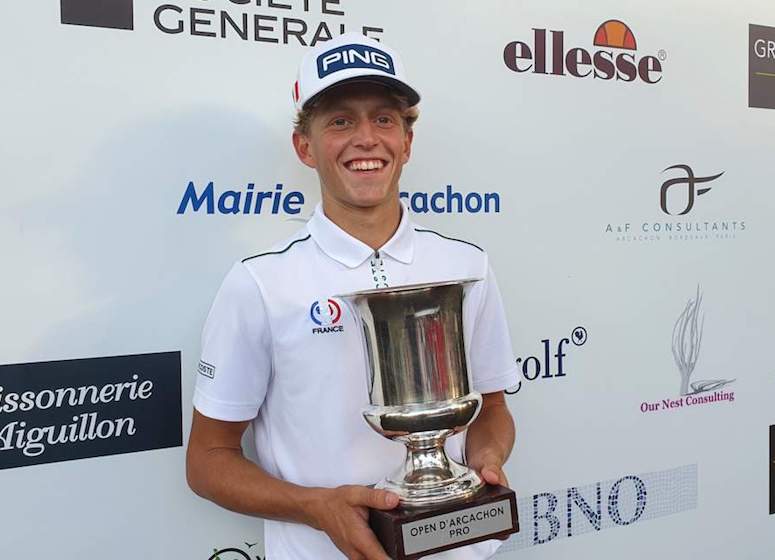 D'un birdie au 18, Martin Couvra met les pros français au tapis