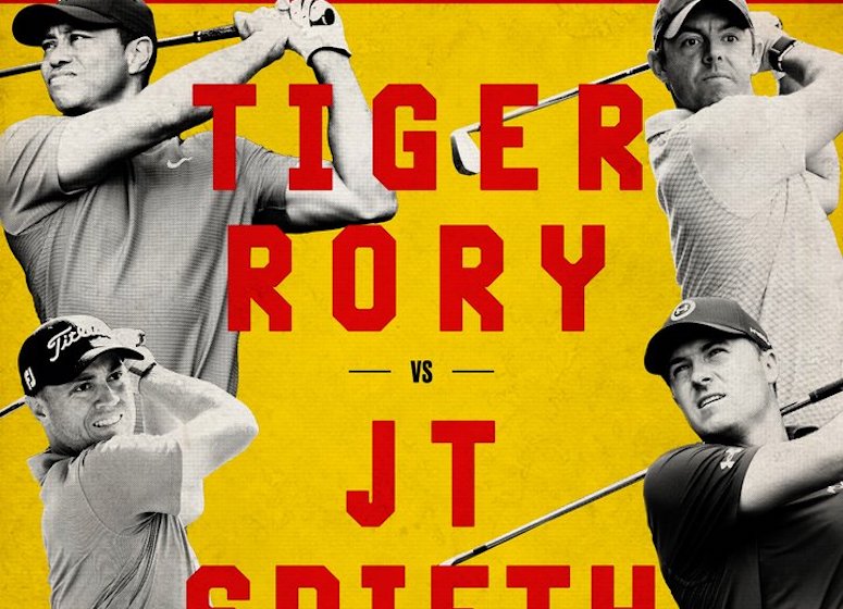 The Match avec Tiger Woods, Rory McIlroy, Justin Thomas et Jordan Spieth confirmé !