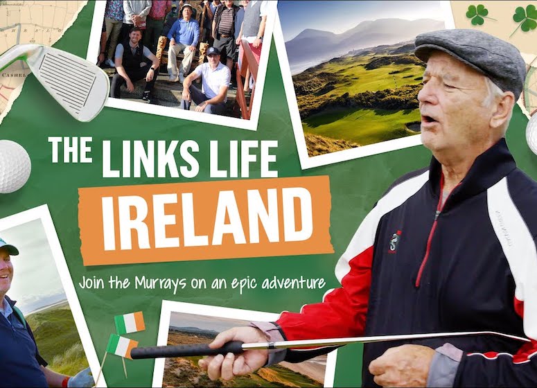 Links Life, un road trip golfique en Irlande avec Bill Murray et sa famille à voir absolument !