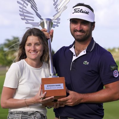 rozner-trophée-trophy-afrasia-bank-mauritius-open-victoire ©DR/ Francois Scimeca / Golf Planete