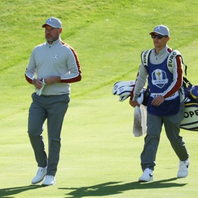 Lee Westwood Samuel Westwood Andrew Redington/Getty Images/AFP