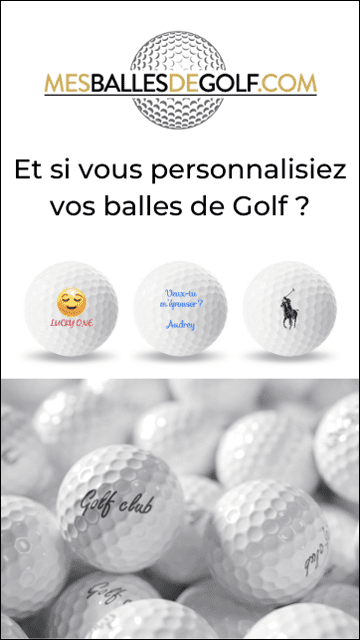 Mes Balles de Golf 2023 – bannière verticale