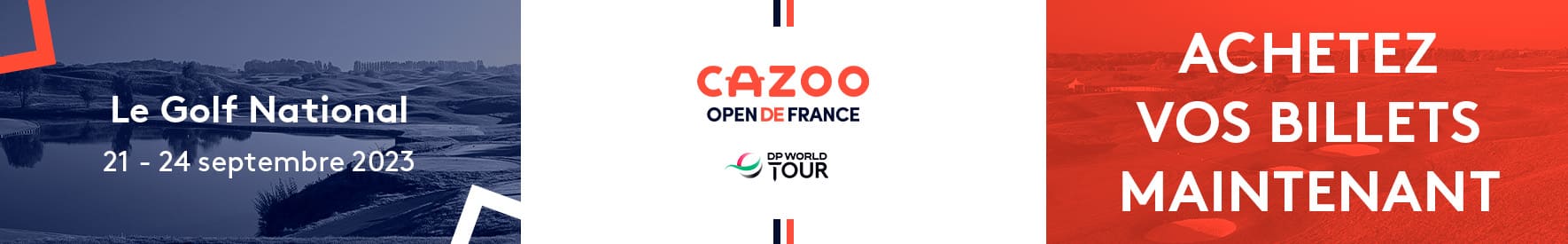 Cazoo c01 – 2023 – Open de France – Bannière large