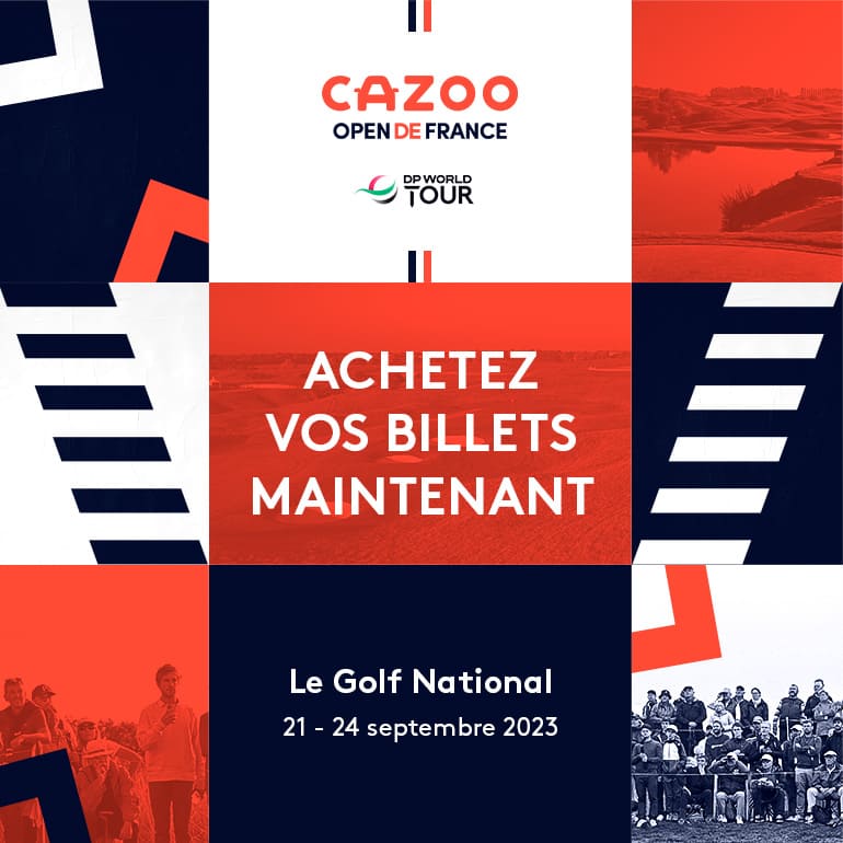 Cazoo c01 – 2023 – Open de France – ticket carré