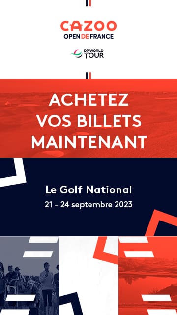 Cazoo c01 – 2023 – Open de France – Bannière verticale