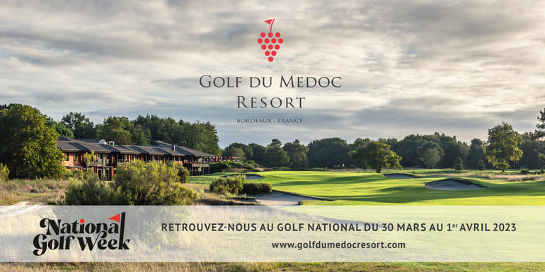 Golf du Médoc c01 2023 National Golf Week – bandeau