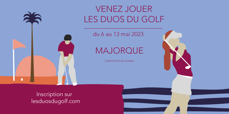 Golf First – C01- 2023 – Duo de Majorque – Bandeau