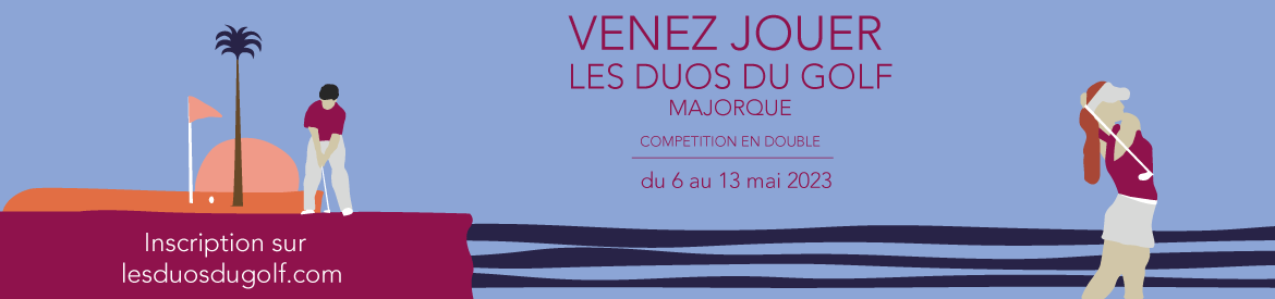 Golf First – C01- 2023 – Duo de Majorque – Bannière large