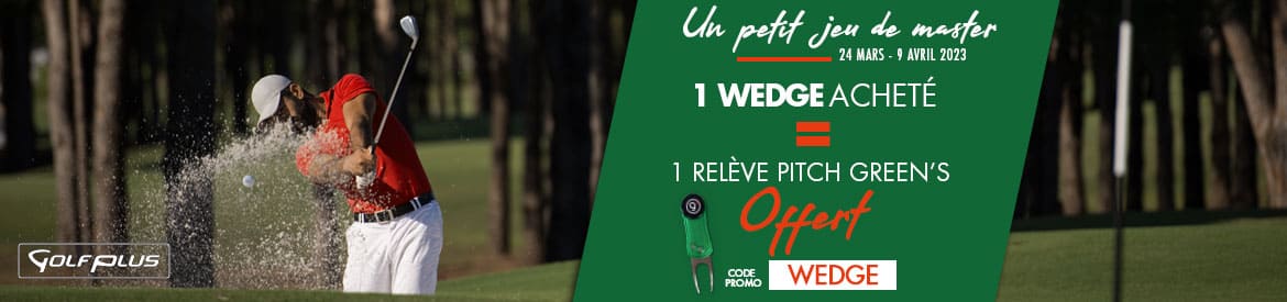 Golf Plus C08 2023 Offre Wedges – bannière