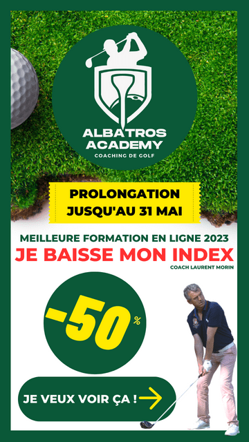 Albatros Academy C03 2023 – Baisse ton index – Bannière verticale