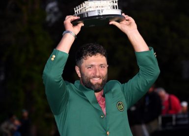 jon-rahm-masters-augusta-champion-veste-verte ©AFP/Getty