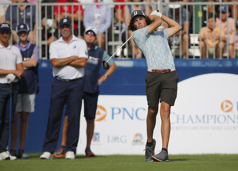 À 15 ans, le fils de Matt Kuchar en route pour l'US Open