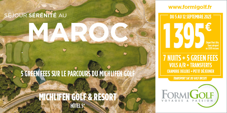 Formigolf C06 2023 – Maroc Michlifen – Bandeau