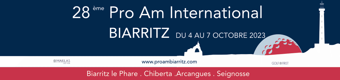 Golf First – C03 – 2023 – Proam de Biarritz – Bannière large