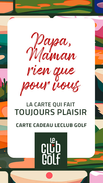 LeClub Golf C06 2023 Fête des pères et mères – Bannière verticale