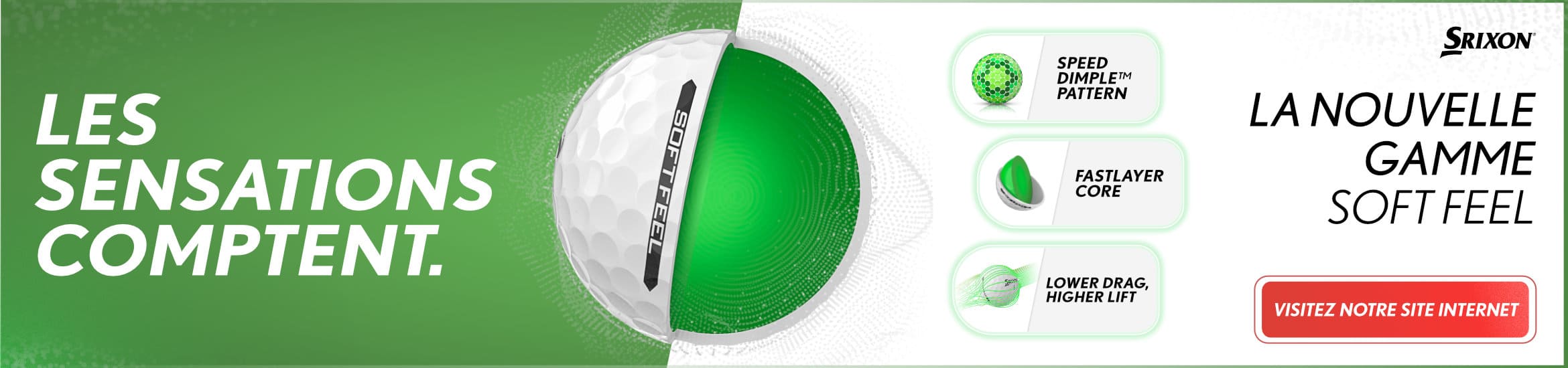 Srixon C05 2023 SoftFeel – Bannière large