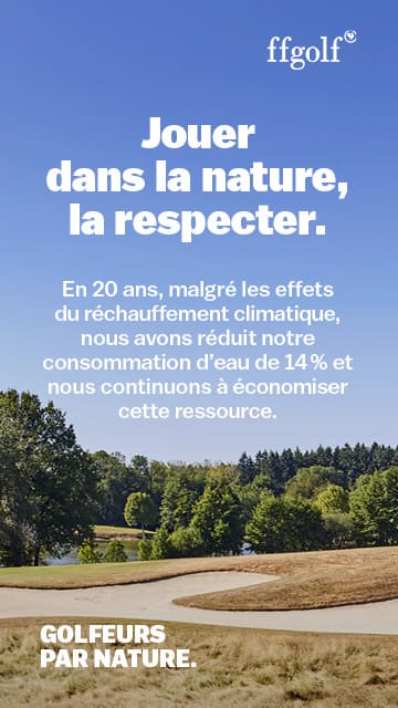 FFGOLF C06 – 2023 – Golfeur par Nature – Eau – Bannière verticale