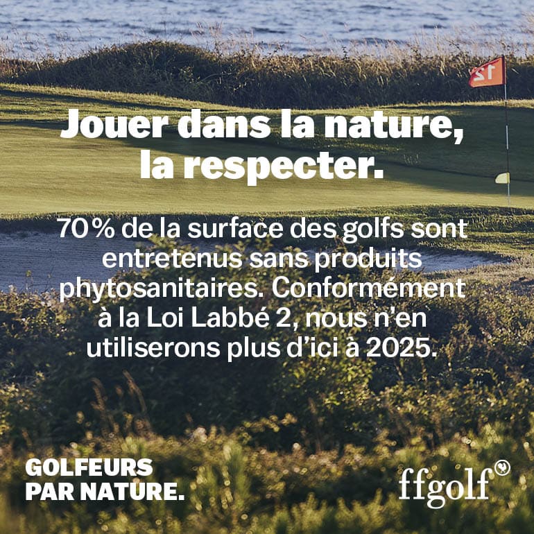 FFGOLF C06 – 2023 – Golfeur par Nature – Phyto – ticket carré