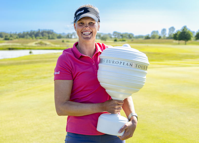 D'un eagle au 18, Lisa Pettersson triomphe à domicile
