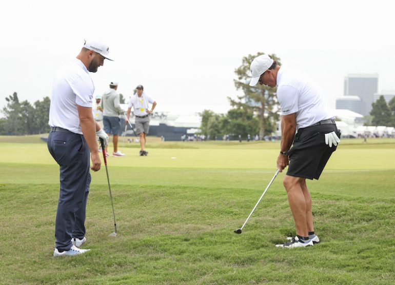 Jon Rahm et Phil Mickelson Kathryn Riley/USGA