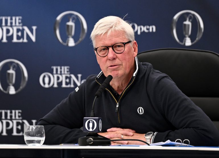 Martin Slumbers, Chief Executive of The R&A Photo by Richard Heathcote/R&A/R&A via Getty Images