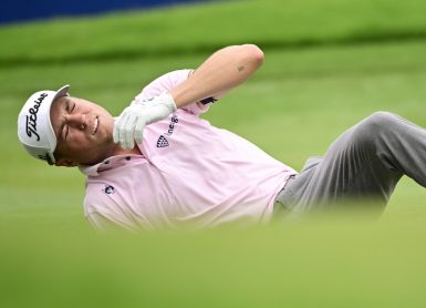 JUSTIN THOMAS Photo by Logan Whitton / GETTY IMAGES NORTH AMERICA / Getty Images via AFP Wyndham Championship