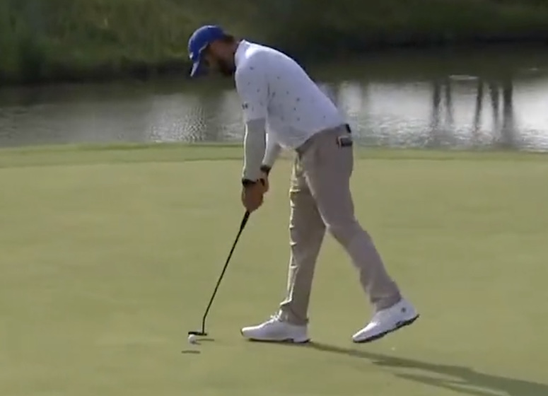 Peut-être le putt raté le plus court de l'histoire vu plus d'un million de fois !
